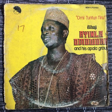 ALHAJI AYINLA OMOWURA & HIS APALA GROUP LP omi tuntun tiru NIGERIA mp3 LISTEN