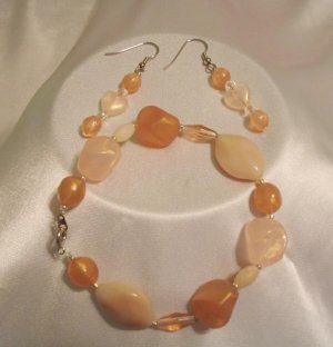 EARTHTONE BRACELET & EARRINGS