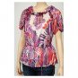 $298 ELIE TAHARI “RHONDA” BLOUSE / TOP - Size M – SALE 70% OFF