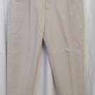 LEE Jeans Pants Sz 12 14 Off White Rare Style Color Hard to Find taper leg