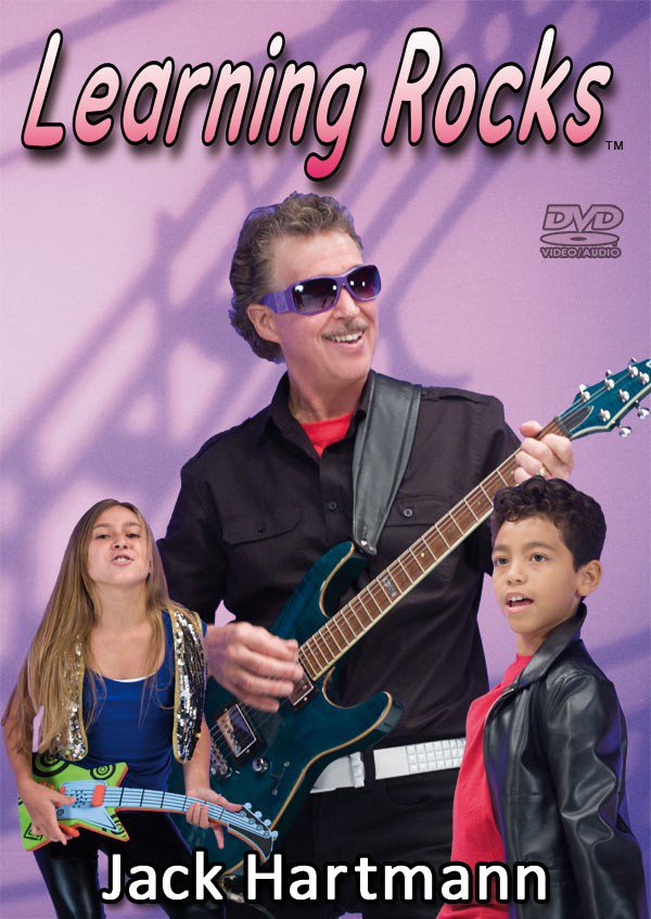 Jack Hartmann Rock N' Roll Days Of The Week Learning Rocks DVD Jack Hartmann