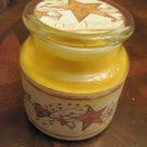 Linda Spivey Country Hearts and Stars French Vanilla Soy Scented Jar Candle 14oz