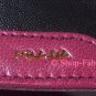 New Authentic PRADA Black Pink Leather FAIRY Runway Ad Campaign CHOKER Necklace RARE - FREE US Ship