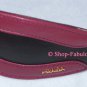 New Authentic PRADA Black Pink Leather FAIRY Runway Ad Campaign CHOKER Necklace RARE - FREE US Ship