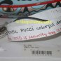 New Authentic EMILIO PUCCI Satin Lk Red Patent Leather Cosmetic Bag Clutch Purse - FREE US Shipping
