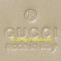 Authentic GUCCI Light Tan Leather Classic Compact Business Card Case NEW in Box - FREE US Shipping