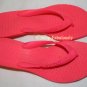 New Authentic SIGERSON MORRISON Rubber Neon Pink VIBRAM Soles Sandals Shoes 5 35 - FREE US Ship