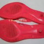 New Authentic SIGERSON MORRISON Rubber Neon Pink VIBRAM Soles Sandals Shoes 5 35 - FREE US Ship