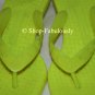 New Authentic SIGERSON MORRISON Rubber Neon Green VIBRAM Soles Sandals Shoes 5 35 - FREE US Ship