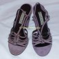 New Authentic CASADEI Sexy Purple Suede STRAPPY Slingbacks Sandals Shoes 6 36 - FREE US Ship