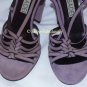 New Authentic CASADEI Sexy Purple Suede STRAPPY Slingbacks Sandals Shoes 6 36 - FREE US Ship