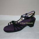 New Authentic CAMPER Black Classic STRAPPY Purple Insoles Sandals Shoes 35 5 - FREE US Ship
