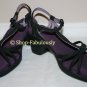 New Authentic CAMPER Black Classic STRAPPY Purple Insoles Sandals Shoes 35 5 - FREE US Ship