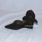 New Authentic TORY BURCH Dark Brown Suede Leather Wedges Pumps Shoes 5 35 - FREE US Ship