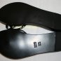 New Authentic BALLY Switzerland Black Leather Classic MINIMALIST Sandals Shoes 35 4.5 - FREE US Ship