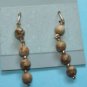 JASPER "LANDSCAPE EARRINGS  1 1/2" 14kt GOLD FILLED