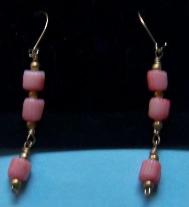 PINK OPAL 1 1/4"  14kt GOLD FILLED