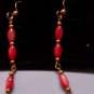 PINK CATS EYE  1 1/2"  14kt GOLD FILLED