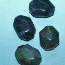 4)> 20X16mm MOSS AGATE BEADS