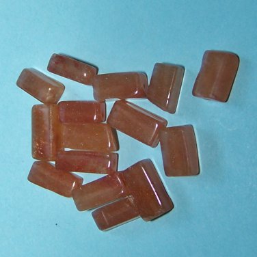 26)>10x4mm BOTSWANNA FIRE AGATE BEADS