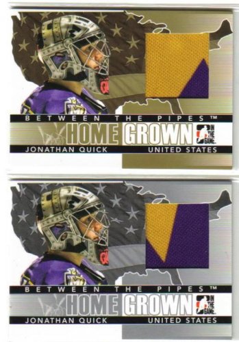 2009-2010 Jonathan Quick ITG Between the Pipes Home Grown Gold 1/1