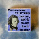 Lord Alfred TENNYSON poet quote art TIE TACK tac pin