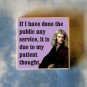 ISAAC NEWTON altered quote art TIE TACK tac pin