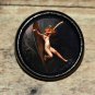 Falero BAT WING FAIRY pagan witch Altered Art Tie Tack or Ring or Brooch pin