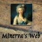 Rococo LOLITA blue rose portrait miniature ART Magnet