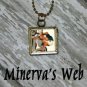 Anime DEMON Devil Monster Glass Charm Pendant Necklace by Minervas-Web