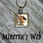 Anime DEMON Devil Monster Glass Charm Pendant Necklace by Minervas-Web
