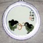 Japan Japanese bird SPARROW altered Art Large Ornament Frame Pendant 4 Necklace