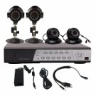 SKU: BD011828 4 CH DVR & 4 CMOS HD IR Waterproof Security Camera
