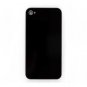 Back Glass Replacement Rear Battery Cover Door for iPhone 4 Verizon CDMA - Black
