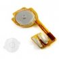 Apple iPhone 3GS White Home Button Cap with Flex Cable Assembly Replacement Part