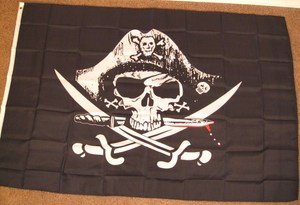 Dead Man's Chest Pirate Flag 4x6 feet Jolly Roger Men's Skull Swords dagger new