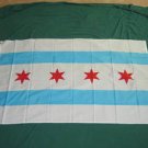 Chicago City Flag 3x5 feet Illionois banner new of