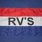 RV's for sale flag 3x5 feet banner sign advertising recreational vehicle new