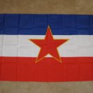 Yugoslavian Flag 3x5 Communist Yugoslavia 1945-1992