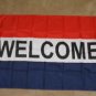Welcome Flag 3x5 feet model real estate open realty new