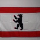 Berlin Flag 3x5 feet German city Germany bear banner