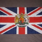 British Coronation Flag 3x5 feet Union Jack British Crest Great Britain UK new