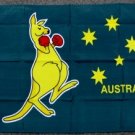 Boxing Kangaroo Flag 2x3 feet new Australia Day banner Australian