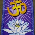 Om Garden Flag 28x40 inches Aum banner Hindu Buddhism Religious Meditation new