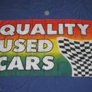 Quality Used Cars Flag 3x5 feet auto lot store sign new