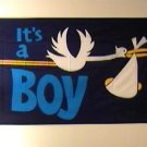It's a Boy Flag 3x5 feet Its baby maternity banner sign