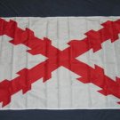 Spanish Ensign Flag 3x5 feet Burgundy Cross Spain Royal Historical new