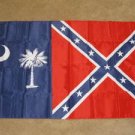 Confederate South Carolina State Flag 3x5 feet rebel SC