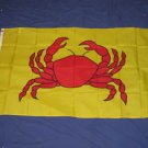 Crab Flag 3x5 feet Seafood restaurant