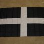 Cornwall Flag 3x5 feet St Piran Saint UK United Kingdom great Britain British